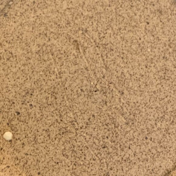 Studio Pottery Artist Signed Pedestal Ikabana Vase with Kenza/Flower Frog - Picture 5 of 5